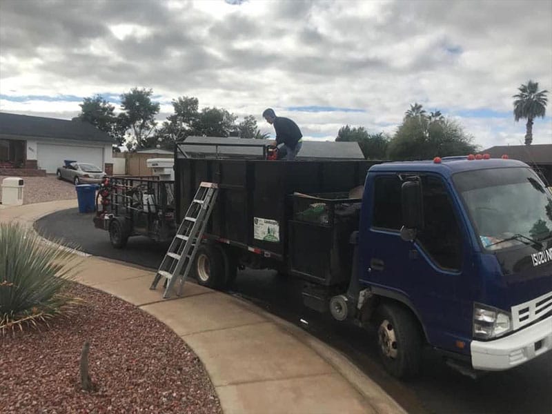 Lion of Judah Landscaping Truck & Team